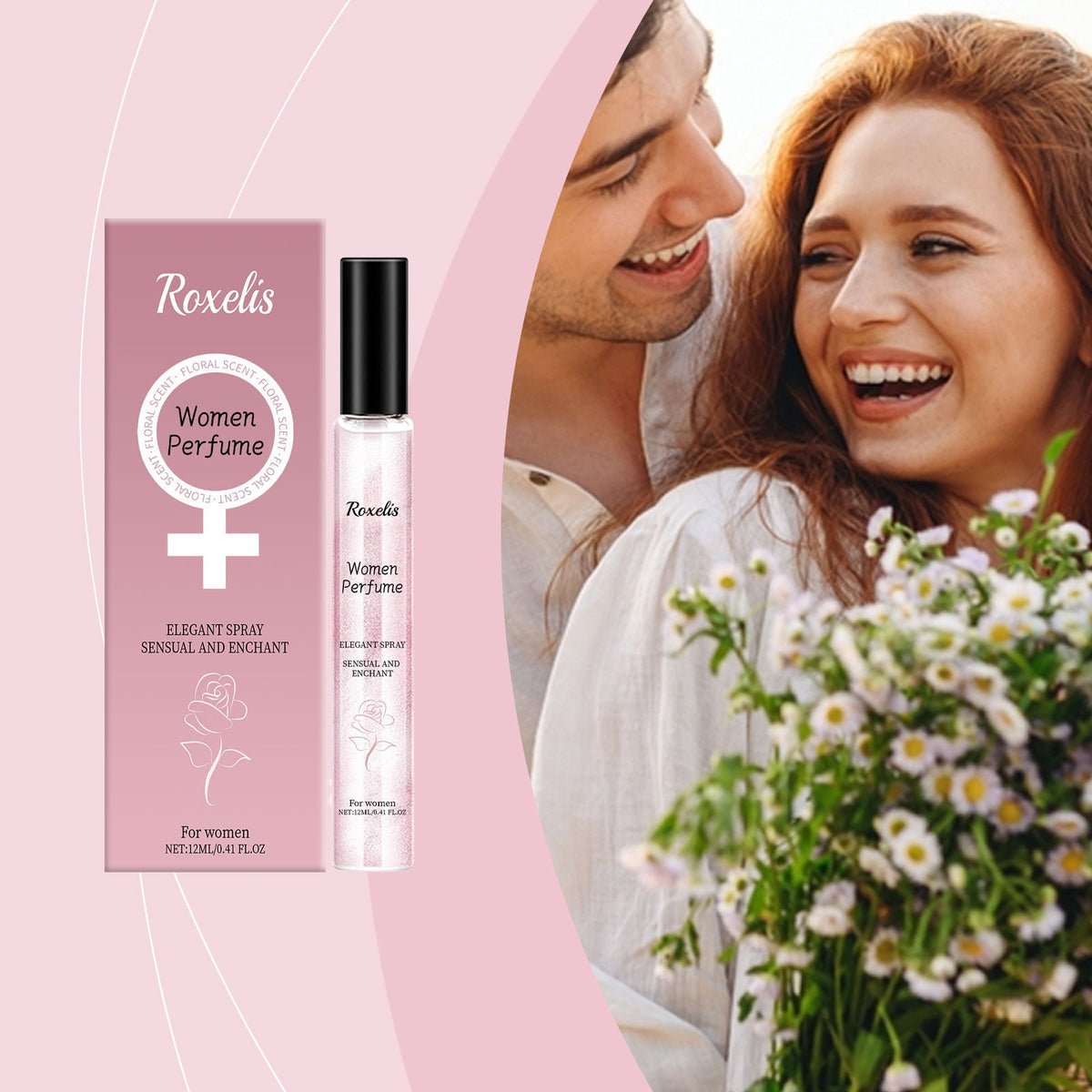 Women Desert Rose Perfume Spray, Elegant Long Lasting Light Floral Scent Fragrance Mist - Madamedama